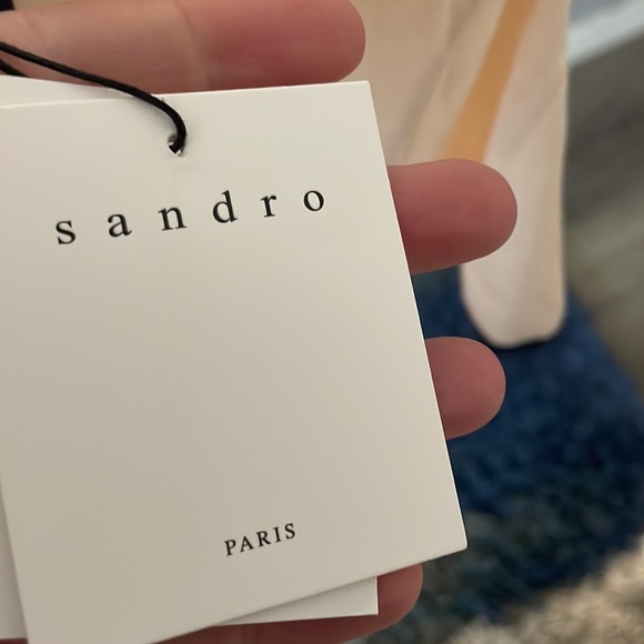 NWT Sandro beige t-shirt. Sex, sound & rock ‘n’ roll. Various sizes - Picture 5 of 9